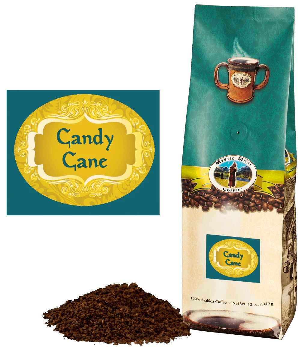 Mystic Monk Coffee ☕️ Candy Cane- Ground
