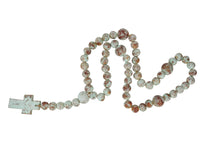 Load image into Gallery viewer, Hope Clay Rosary-Beads-Gorgeous-6 Sizes-Handmade-Turquoise: #2-21 inches Long
