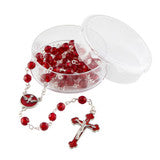 Load image into Gallery viewer, Confirmation Rosary - Red
