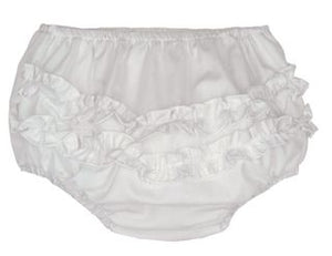 Cute Ruffle Panty -White