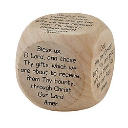 Mealtime Prayer Cube