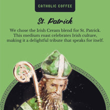Load image into Gallery viewer, Catholic Coffee ☕️ St. Patrick’s Irish Cream Ground Roast
