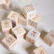 Load image into Gallery viewer, Catholic ABC Alphabet Blocks by Shining Light Dolls
