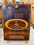 Bible ⛪️ Saint Joseph Edition New Catholic Bible ✨Burgundy Cover