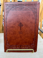 Load image into Gallery viewer, Bible ⛪️ NABRE Catholic Bible ✨Brown Leathersoft
