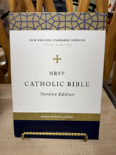 Load image into Gallery viewer, Bible ⛪️ NRSV Catholic Bible ✨Brown Genuine Leather
