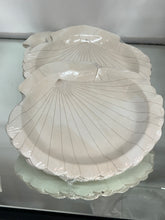 Load image into Gallery viewer, Scallop Shell Cocktail Plates | Christian Baptism Party
