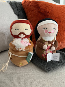 SHINING LIGHT PLUSH DOLL - ST FRANCIS OF ASSISI