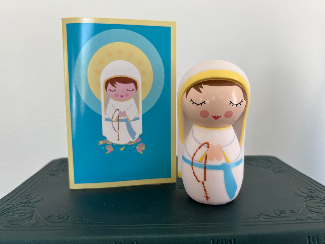 SHINING LIGHT DOLL - OUR LADY of LOURDES