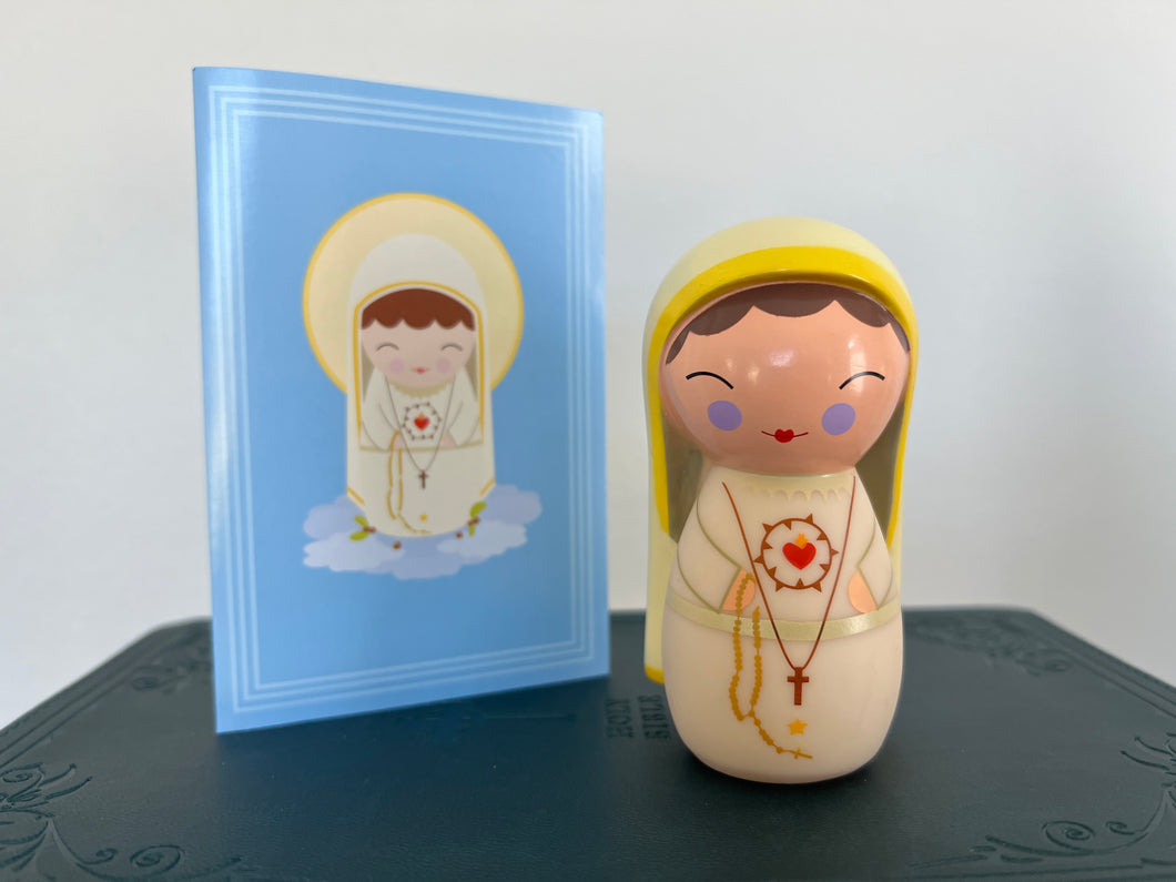 SHINING LIGHT DOLL - OUR LADY of FATIMA