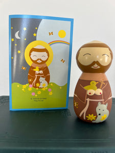 SHINING LIGHT DOLL - ST FRANCIS OF ASSISI