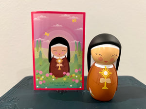 SHINING LIGHT DOLL - ST CLARE of ASSISI