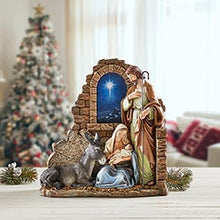 Load image into Gallery viewer, Bethlehem Star Nativity Statue
