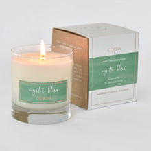 Load image into Gallery viewer, Corda Candle * MYSTIC BLISS St. Teresa of Avila | Mint + Eucalyptus + Sage
