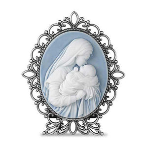 Mother's Kiss Cameo Desk Stand
