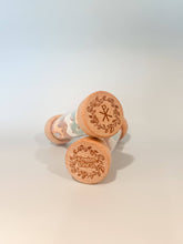 Load image into Gallery viewer, Chi-Rho Christian Beaded Raindrops - Montessori Wooden Rainmaker
