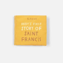 Load image into Gallery viewer, Crinkle Book | Catholic Inspired Book | Baby&#39;s First Book - Saint Francis
