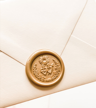 Load image into Gallery viewer, Catholic Wax Seals, Sacred Heart of Jesus, Immaculate Heart of Mary - 10 pack: White
