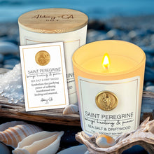 Load image into Gallery viewer, Saint Scentspirations Candles: Saint Patrick - Sweet Orange Chili Pepper &amp; Amber &amp; Fireside
