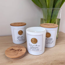 Load image into Gallery viewer, Scentspirations Candles: With God - Frankincense &amp; Vanilla Monk Fruit
