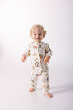 Load image into Gallery viewer, Away in a Manger PJ Footless Onesie Cotton: 00-03M
