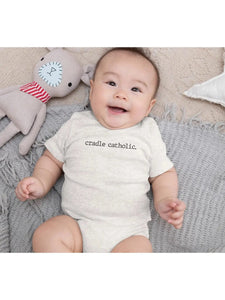 Cradle Catholic Baby Onsie