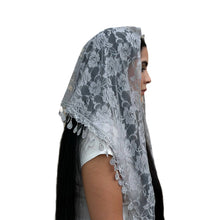 Load image into Gallery viewer, Veil ~ St. Claire of Assisi - GRAY 

