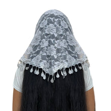 Load image into Gallery viewer, Veil ~ St. Claire of Assisi - GRAY 

