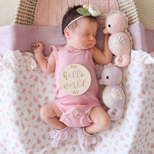🌟 New for Spring🌟 Baby seahorse (powder pink), gives 5 meals