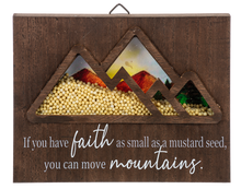 Load image into Gallery viewer, Seeds of Faith Box Plaque - Flowers
