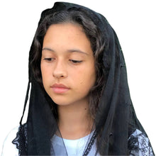 Load image into Gallery viewer, Infinity Veil ~ St. Veronica - BLACK
