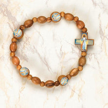 Load image into Gallery viewer, Bracelet - Divine Mercy Wood
