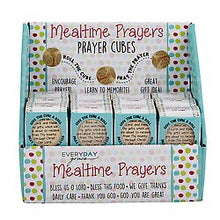 Load image into Gallery viewer, Prayer Cube - Mealtime Prayers
