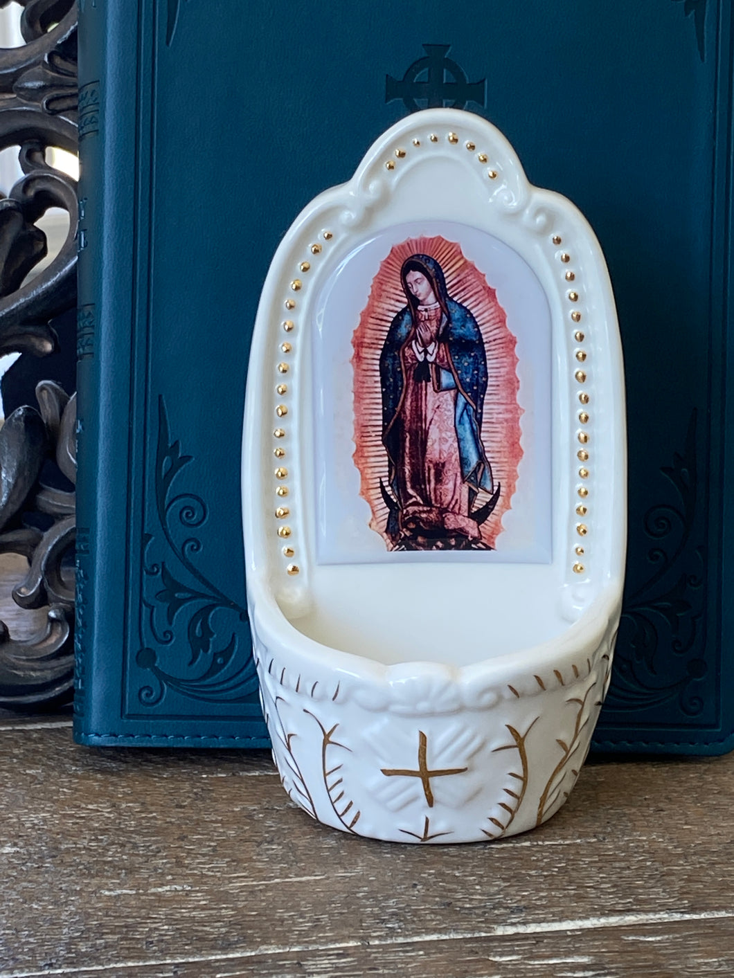 Holy Water Font * Our Lady of Guadalupe
