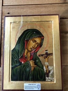 Greek Icon * Mater Dolorosa - Virgin Mary of Sorrows