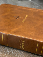 Load image into Gallery viewer, NRSV, Catholic Bible, Standard Large Print, Leathersoft, Brown, Comfort Print: Holy Bible
