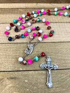 Rosary * Multi Color Stone