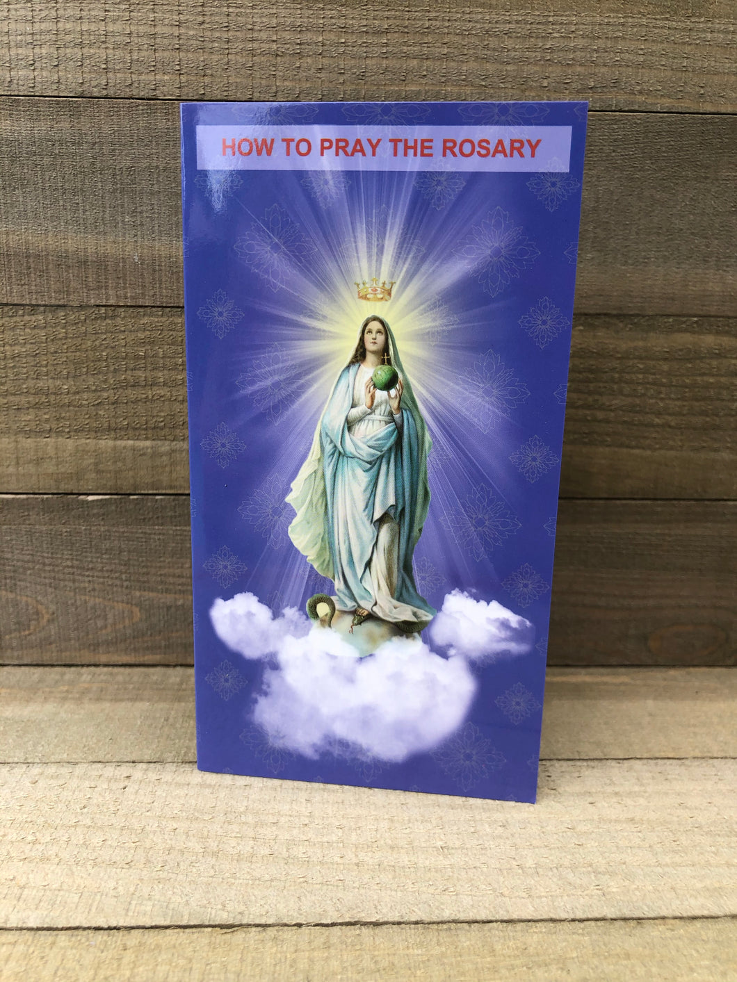 How to Pray the Rosary Trifold Card