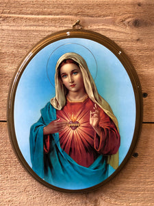 Italian Art * Immaculate Heart of Mary
