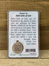 Load image into Gallery viewer, Healing Saint Prayer Card - Saint John of God
